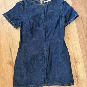 Abercrombie & Fitch Dark Blue Denim mini dress